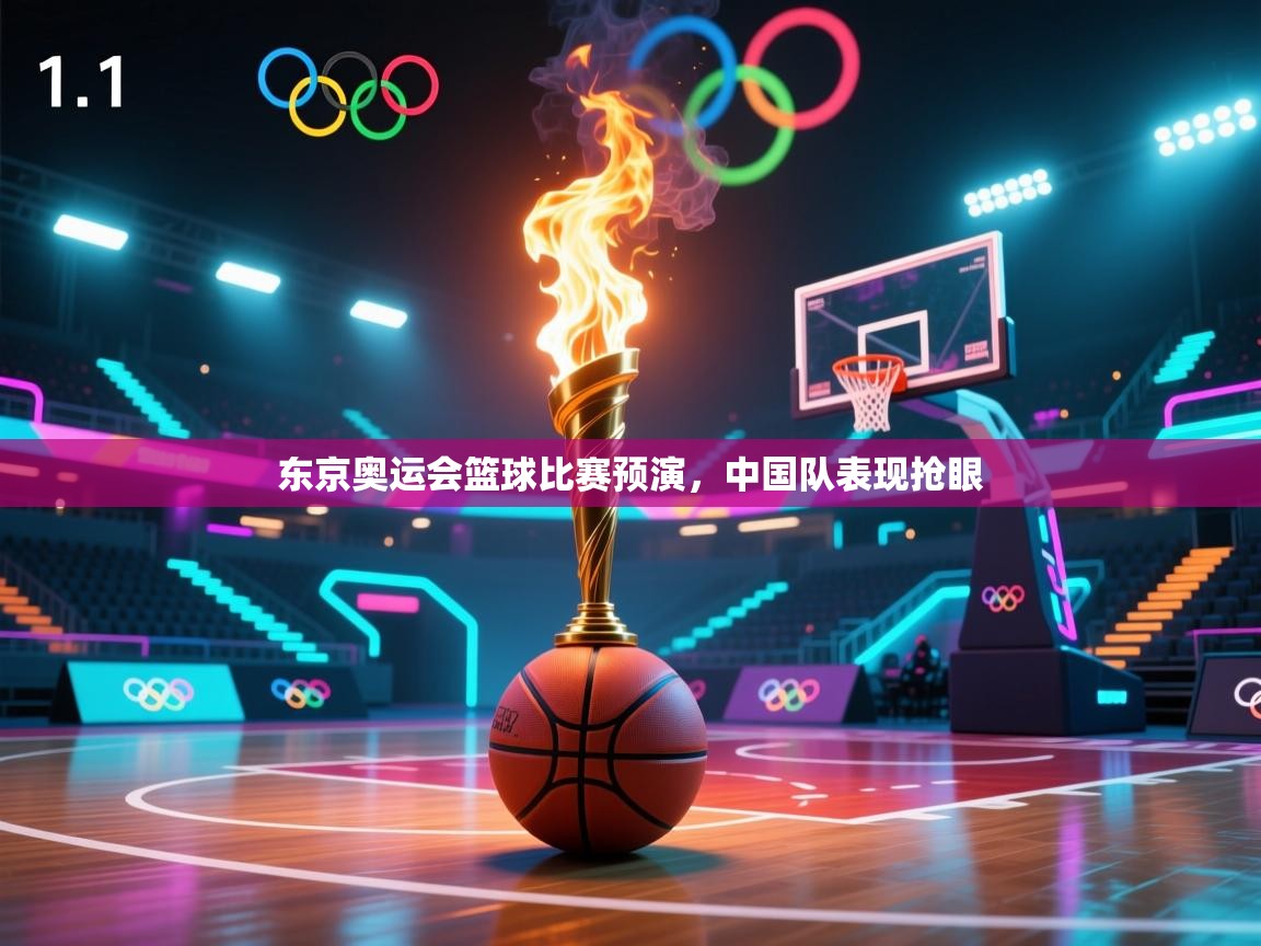 东京奥运会篮球比赛预演，中国队表现抢眼  第1张